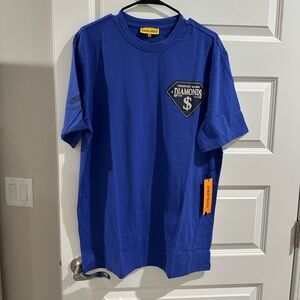 Civilized Blue Graphic T-Shirt, Size XL